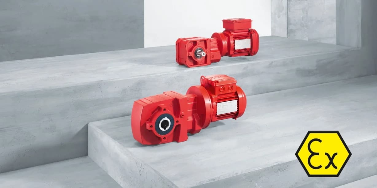 防爆SPIROPLAN® 直角减速机...